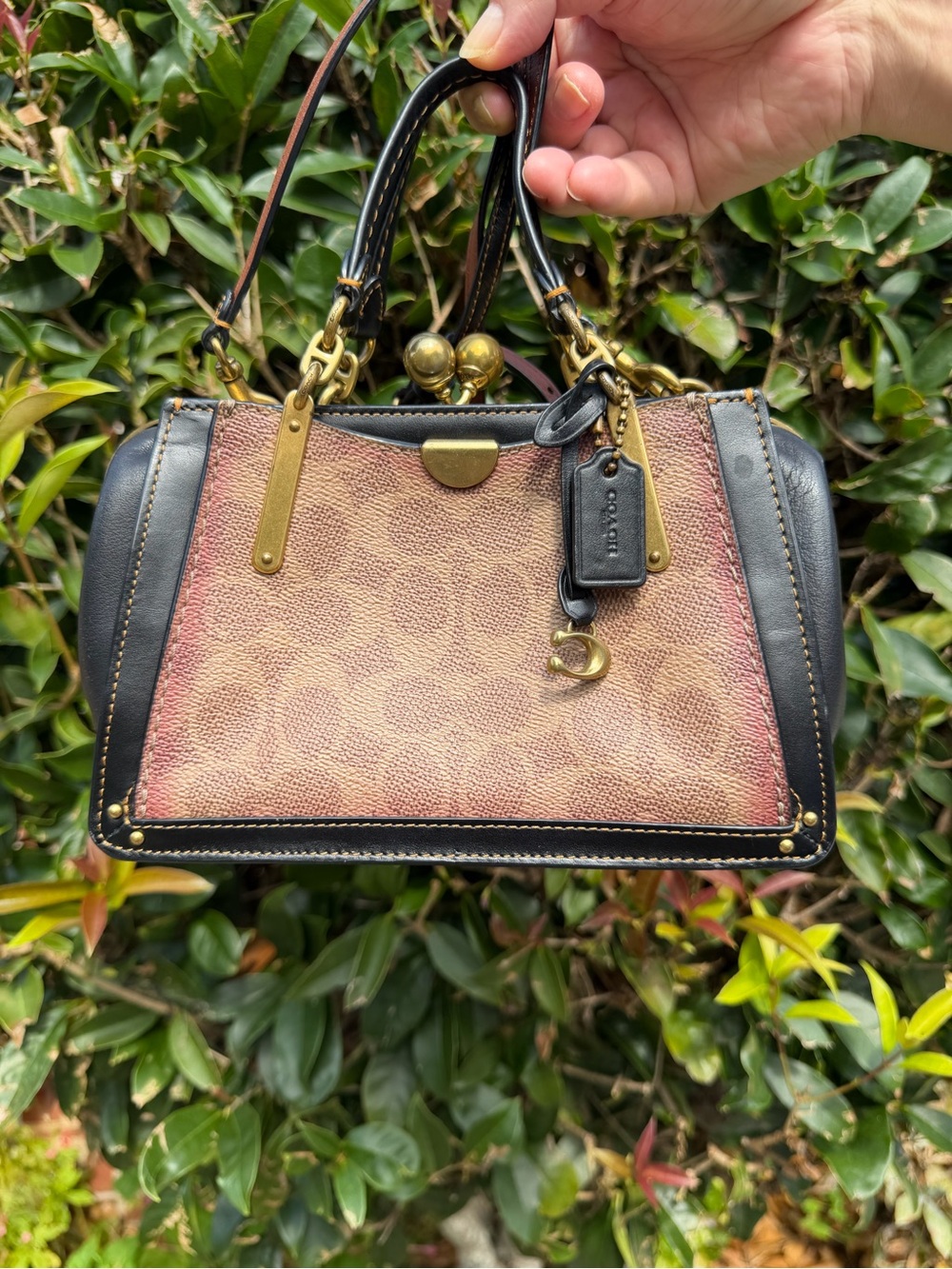 Coach Kisslock Dreamer 21 In Signature Canvas 88542